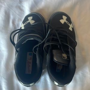 Underarmor toddler cleat.
